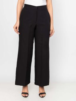 PRET PITAARA - Black Wide Leg Trouser