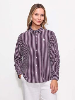 U.S. POLO ASSN. - Relaxed Fit Striped Shirt