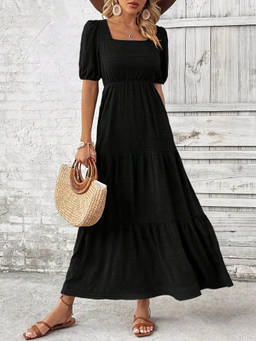 Oh Rare - Black Women Long Dress