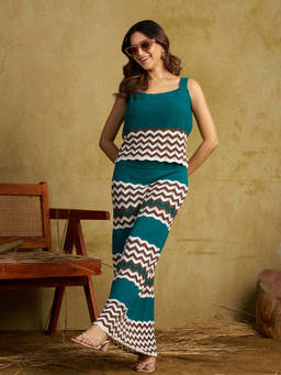 ZUMMER - Multi-Color Seamless knitted Co-ord Set