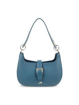 Metro - Blue Faux Leather Shoulder Bag (M)