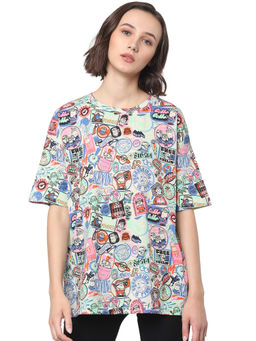 ONLY - Women Casual Cartoon Print T-shirt