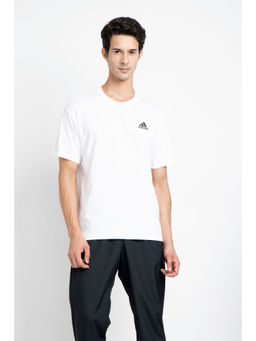 adidas - M Sl T White Sports T-Shirt