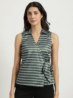 FableStreet - Geometric Printed Top
