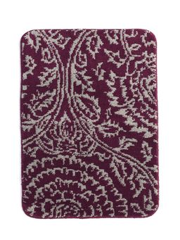 Saral Home - Purple Microfiber Bath Mat 50x80 cm