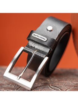 Red Tape - Textured Leather Belt for Men