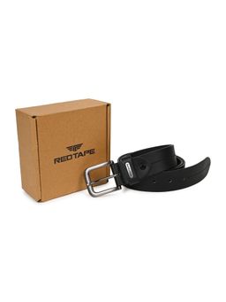 Red Tape - Men Black Solid Casual Belt