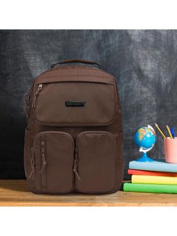 Red Tape - Brown Polyester 19.5L Laptop Backpack