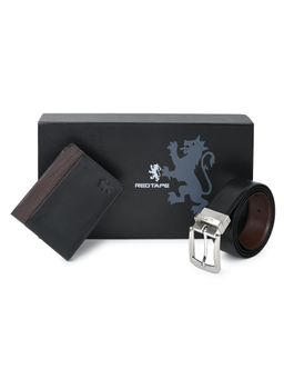 Red Tape - Men Multi-Color Leather Textured Gift Set