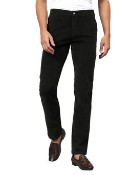 Cantabil - Green Stretchable Casual Trouser