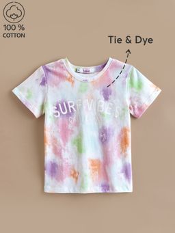 Hopscotch - Boys Multi-Color Printed Cotton T-Shirt