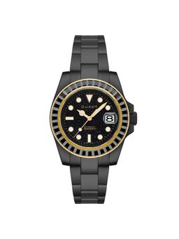 Duxot - Atlantica Limited Edition Automatic 36Pcs Cubic Zircona Round Dial Mens Watch - Dx-2047-Ii