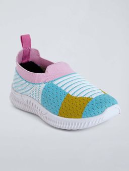 Hopscotch - Girls Multi-Color Slip-On Sneakers