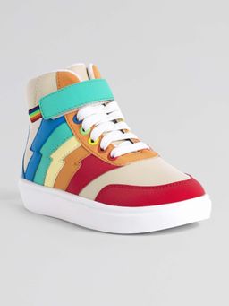 Hopscotch - Boys Multi-Color Accent Sneakers