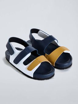 Hopscotch - Boys Multi-Color Velcro Sandals