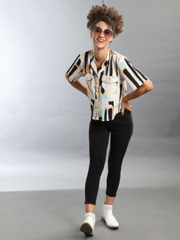 PINACOLADA - Multi Color Women Printed Casual Shirts