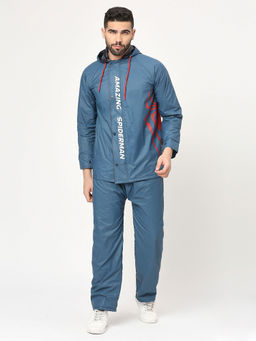 Citizen - Fabulous Designer Mens Blue Raincoat with Pant (Set of 2)