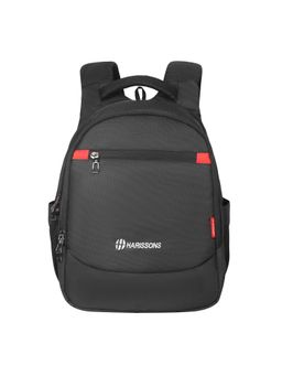 Harissons - Unisex Stud Black Backpack