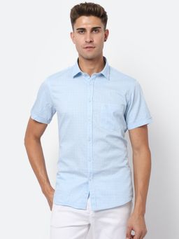 Cantabil - Men Blue Shirt