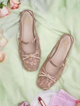 Fizzy Goblet - Women Rosé in Rome Nude Mary Janes