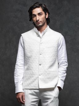 Rare Rabbit - Knitted Jacquard Bandi