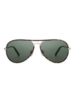 John Jacobs - Aviator Green Unisex Sunglasses Sunglasses