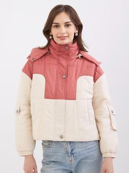 Spykar - Blush Pink Regular Fit Casual Jackets For Women