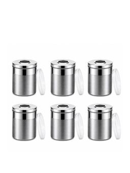 Culinex by thinKitchen - 6 Pcs x 100ml Salt and Pepper Shaker Set, Fine Spice Dispenser (Pack of 6)