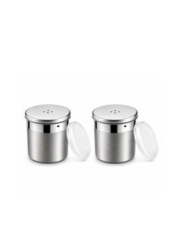 Culinex by thinKitchen - 2 Pcs x 120ml Mini Salt Dispenser Set, Dual Finish Shaker (Pack of 2)