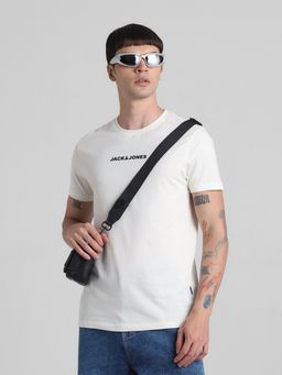 Jack & Jones - White Slim Fit T-Shirt