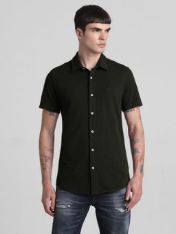 Jack & Jones - Green Slim Fit Shirt