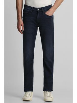 Louis Philippe - Men Navy Mid Regular Fit Jeans