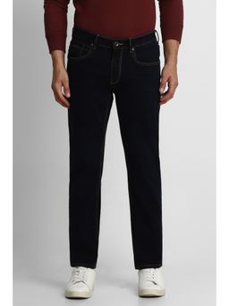 Louis Philippe - Men Navy Mid Regular Fit Jeans