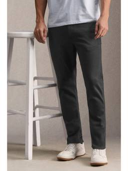 Louis Philippe - Men Grey Dark Regular Fit Jeans