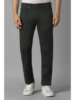 Louis Philippe - Men Grey Mid Regular Fit Jeans
