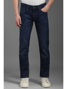 Louis Philippe - Men Navy Mid Slim Fit Jeans