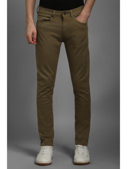 Louis Philippe - Men Brown Dark Skinny Fit Jeans
