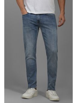 Louis Philippe - Men Blue Mid Slim Fit Jeans