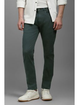 Louis Philippe - Men Green Mid Slim Fit Jeans