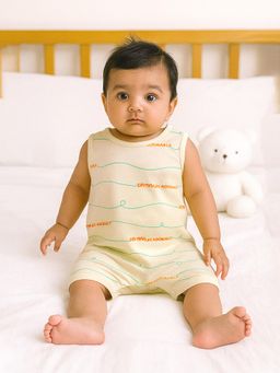 Somersault - Zestfully Adorable Printed Cotton Romper