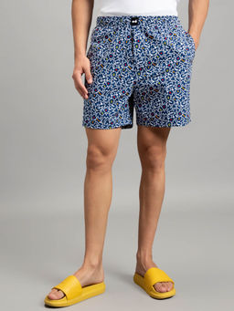 Bewakoof - Men's Blue All Over Printed Boxers