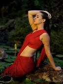 Red color option, Currently selected