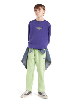 RARE ONES - Boys Green Cotton Blend Trackpant