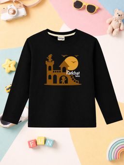 The Natkhat Tales - Unisex Black Cotton T-shirt