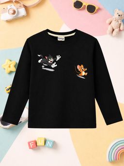 The Natkhat Tales - Unisex Black Cotton T-shirt