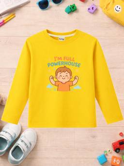 The Natkhat Tales - Unisex Mustard Cotton T-shirt