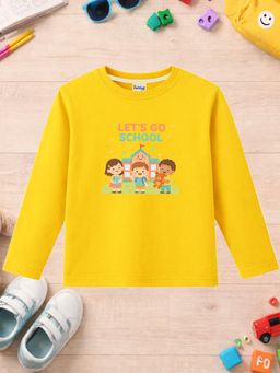 The Natkhat Tales - Unisex Mustard Cotton T-shirt