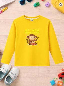 The Natkhat Tales - Unisex Mustard Cotton T-shirt