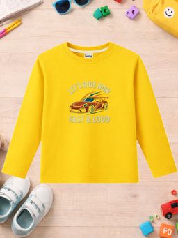 The Natkhat Tales - Unisex Mustard Cotton T-shirt