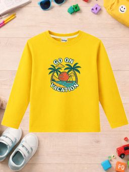 The Natkhat Tales - Unisex Mustard Cotton T-shirt